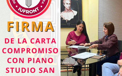 ¡IUFRONT y Piano Studio San Cristóbal unen fuerzas!